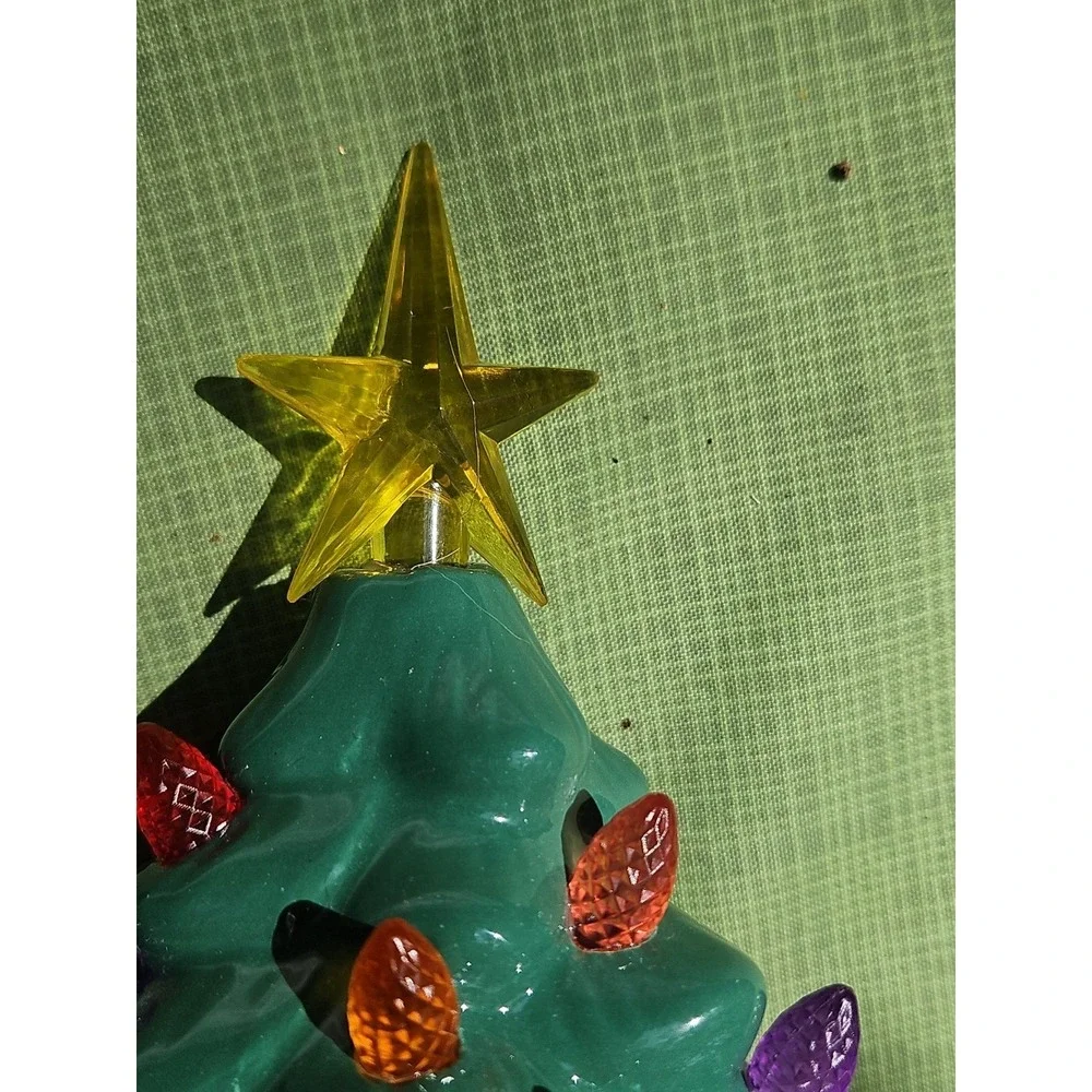 Mr.‎ Christmas Porcelain Christmas Tree LED Lighted Nostalgia 10